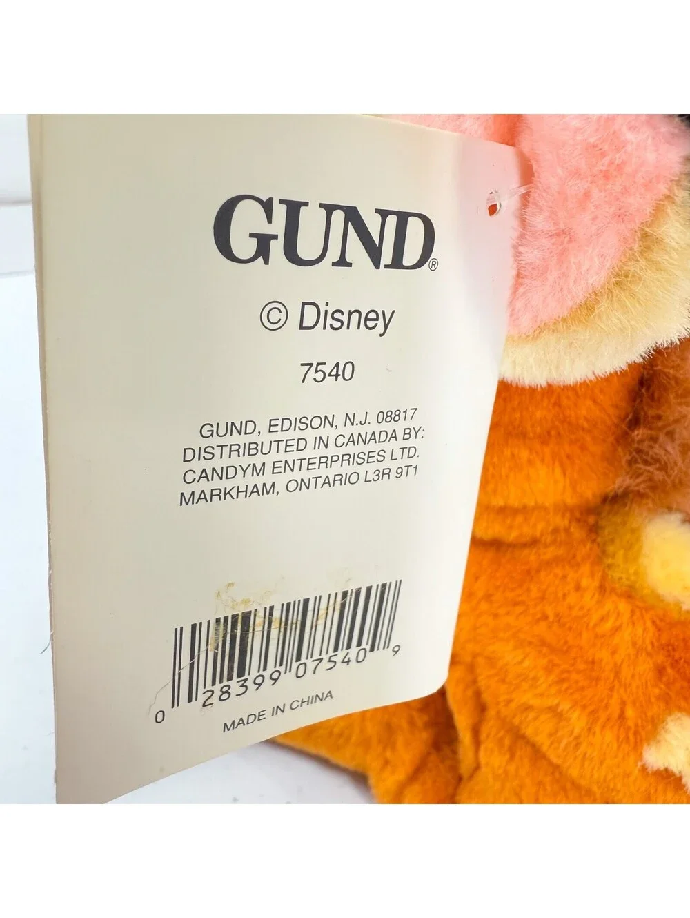 VTG Disney Gund BAMBI 13